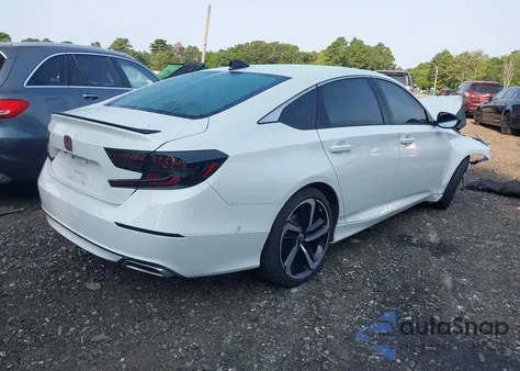 2021 Honda Accord Sport Se из США, поврежденный, VIN 1HGCV1F4XMA041347